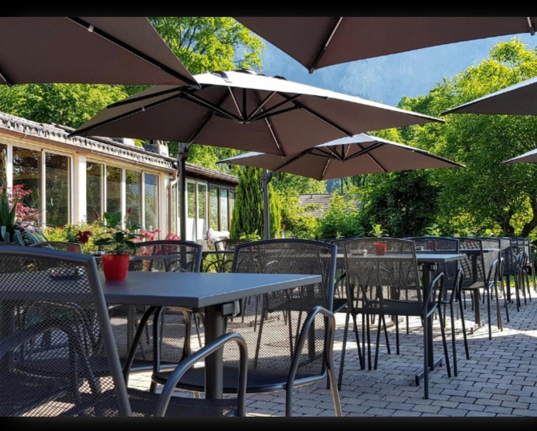 Restaurant Les Verines Chamoson Extérieur photo